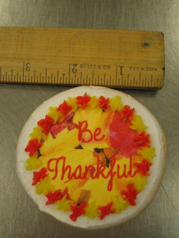 BE THANKFUL FAVOR SIZE - Click Image to Close